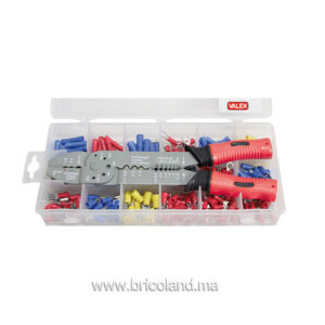 Coffret pince à sertir + 200 accessoires - Valex-0