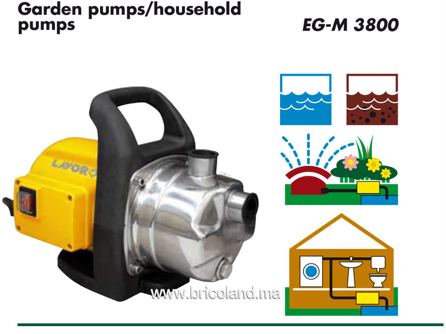 Pompe vide cave EG-3800 M - LAVOR-9523