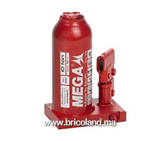 Cric-bouteille hydraulique 10 tonnes - Mega-thumbnail