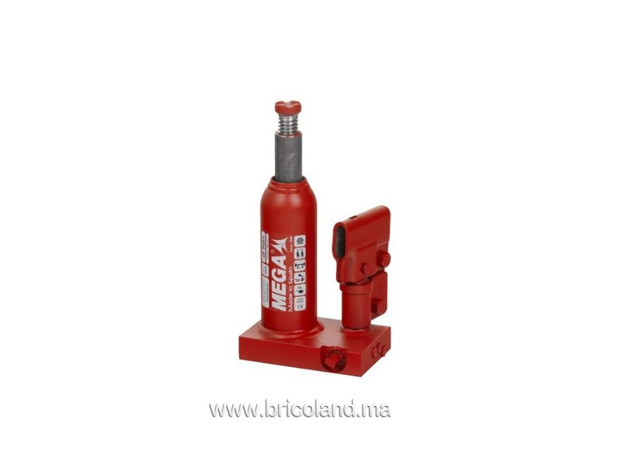 Cric-bouteille hydraulique 2 tonnes - Mega-0