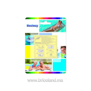Kit de réparation pour piscine 6.5 cm² 10 pcs 62068 - Bestway-0