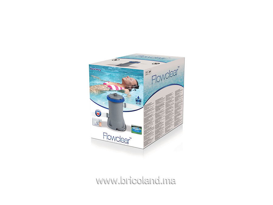Pompe de filtration FLOWCLEAR 2006 L/h 58383 - Bestway-9936