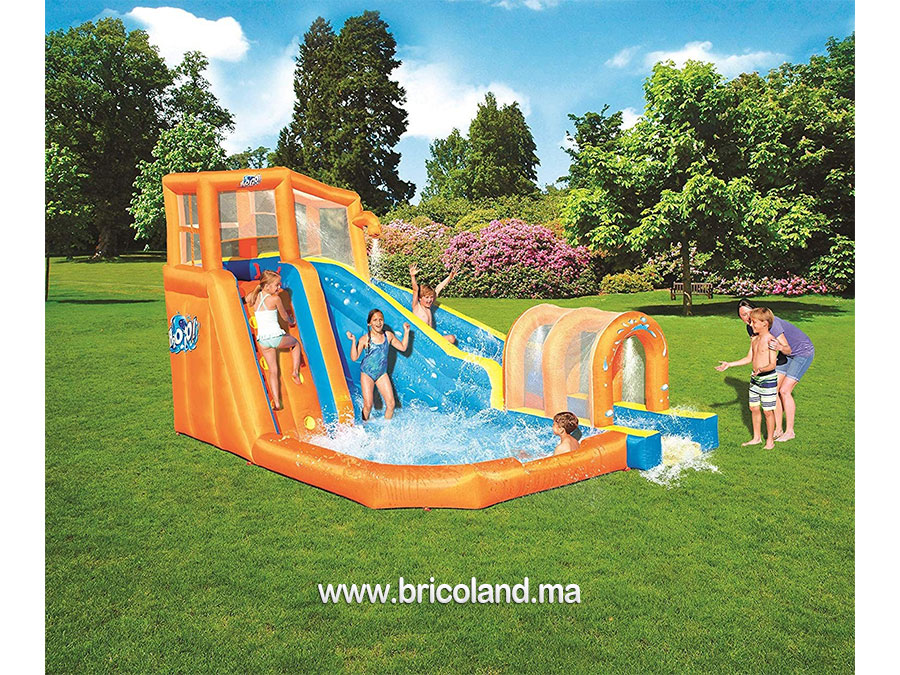 Aire de jeux Huricane Tunnel Blast H2OGO! 4,2 x 3,2 m - Bestway-9965