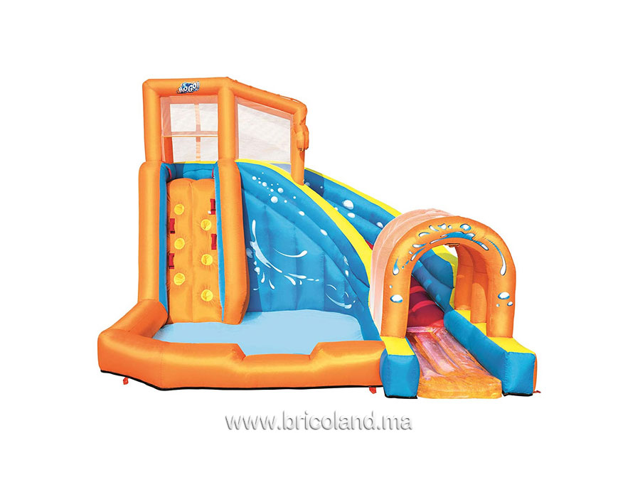 Aire de jeux Huricane Tunnel Blast H2OGO! 4,2 x 3,2 m - Bestway-0