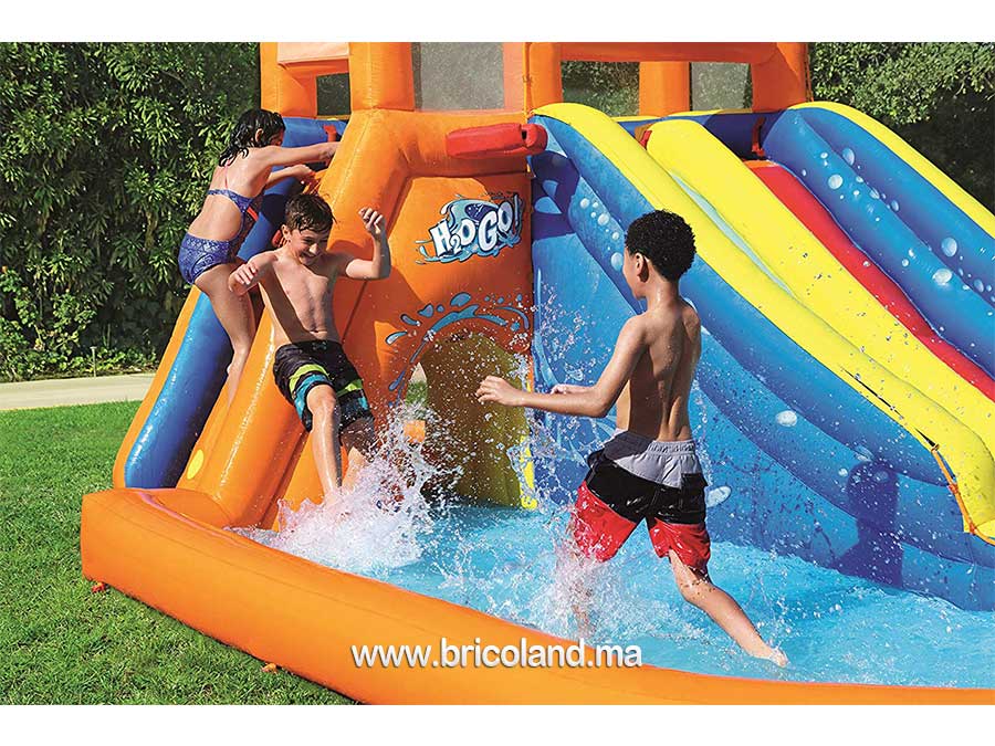 Aire de jeux Tsunami Waves Summit H2OGO! 5,05 x 3,4 m - Bestway-9971