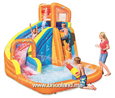 Aire de jeux château Turbo Splash H2OGO 3,65 x 3,2 m - Bestway-thumbnail