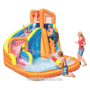 Aire de jeux château Turbo Splash H2OGO 3,65 x 3,2 m - Bestway-0