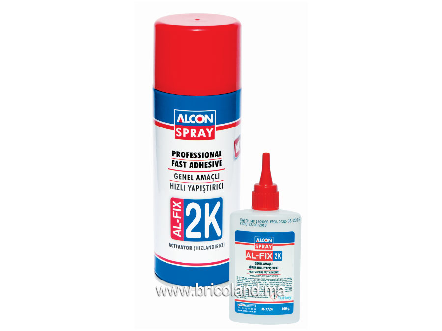 Colle adhésif multi-usage AL-FIX [2K] 200 ml - ALCON-0