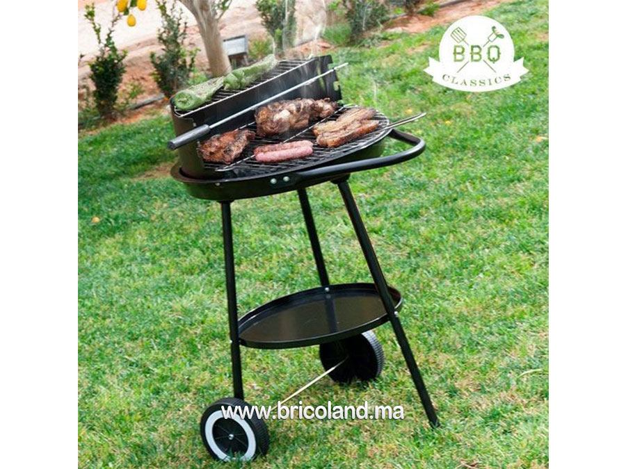 Barbecue au charbon de bois Double niveau - BBQCLASSICS-0
