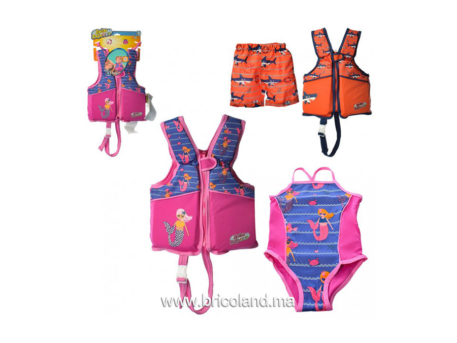 Gilet de natation 2 en 1 Swim Safe ABC™ - Bestway-0