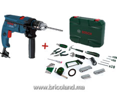 Pack perceuse GSB 1300 + 117 pièces - Bosch-thumbnail
