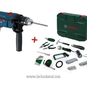 Pack perceuse GSB 1300 + 117 pièces - Bosch-0