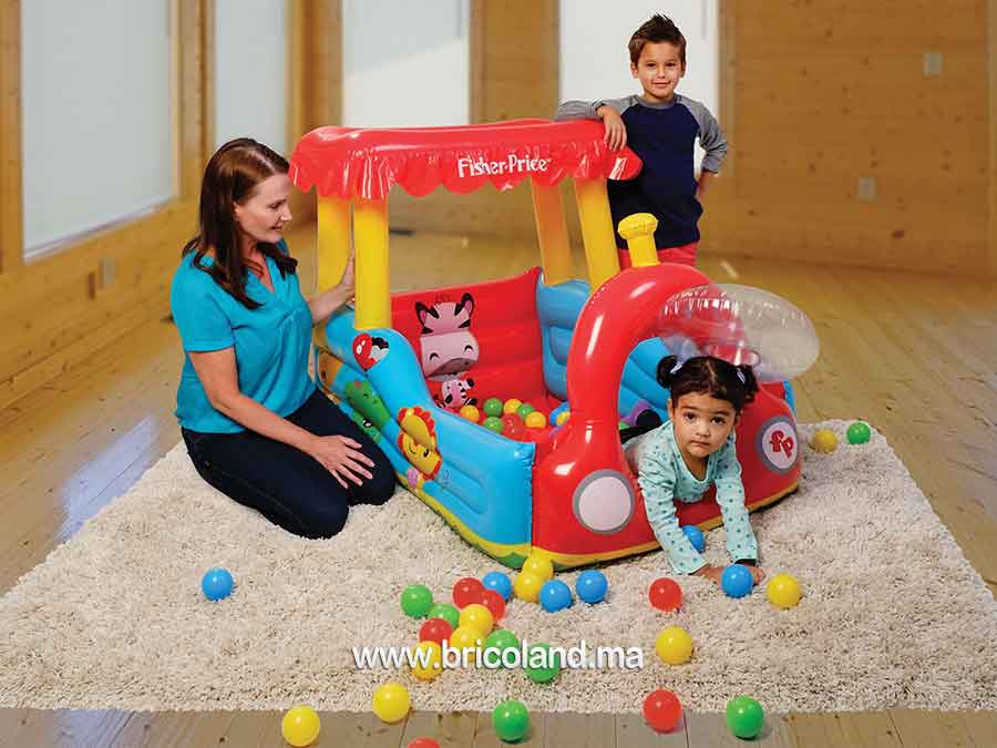 Piscine à balles train Fisher-Price - Bestway-9994