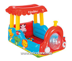 Piscine à balles train Fisher-Price - Bestway-thumbnail