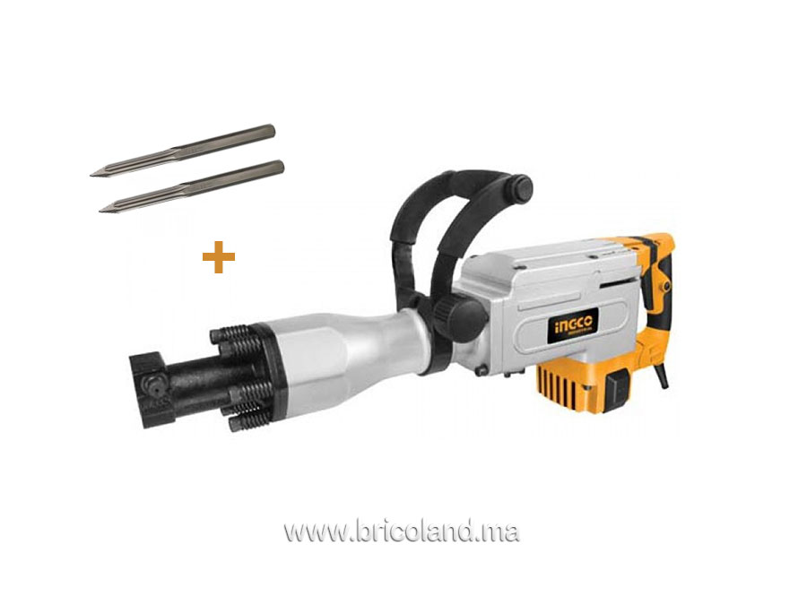Brise-béton DB17008 16kg + 2 burins offert - INGCO-0