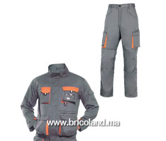 Veste et pantalon de travail multipoches - Prossa-thumbnail