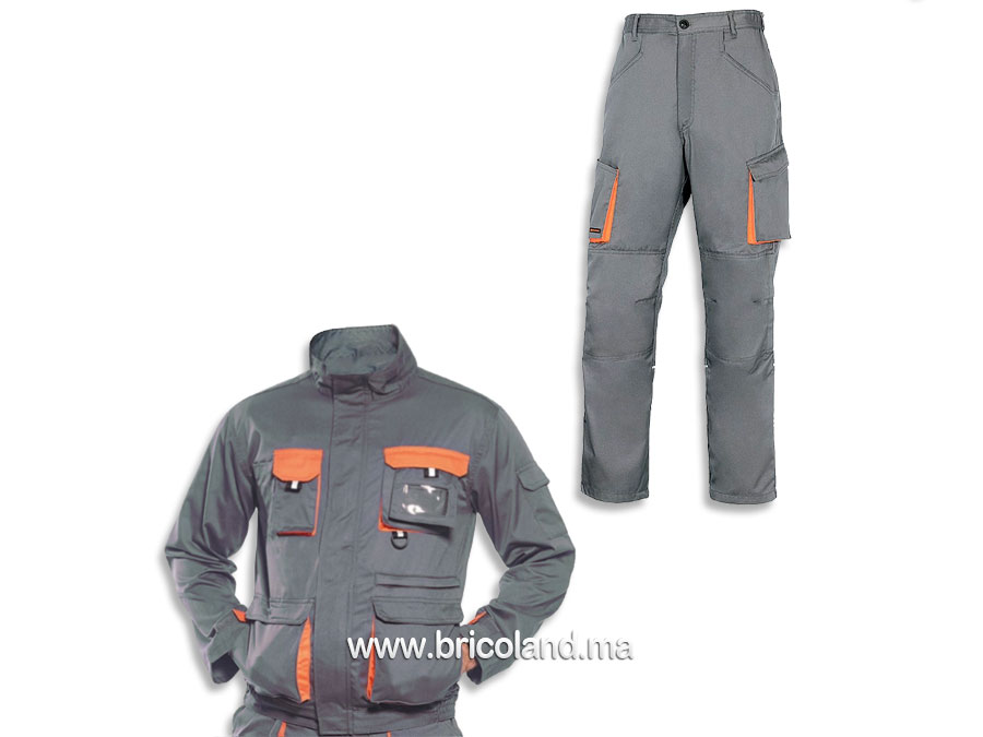 Veste et pantalon de travail multipoches - Prossa-0