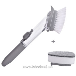 Brosse de nettoyage de cuisine interchangeable-0