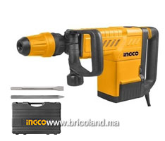 Marteau burineur 10KG 1500W + 2 burins offerts - INGCO-thumbnail