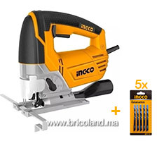 Scie sauteuse JS6508 + 5 lames offertes - INGCO-thumbnail