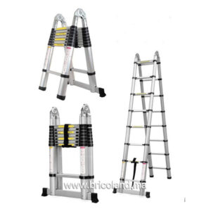 Echelle télescopique double 2.5m-0
