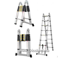 Echelle télescopique double 2.5m-thumbnail
