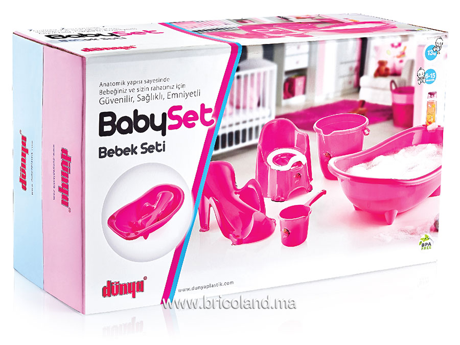 Ensemble de bain pour bébé 5 pièces-10676