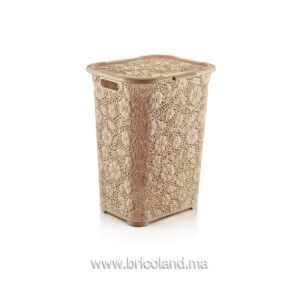 Panier à linge en plastique Motif 50L-0