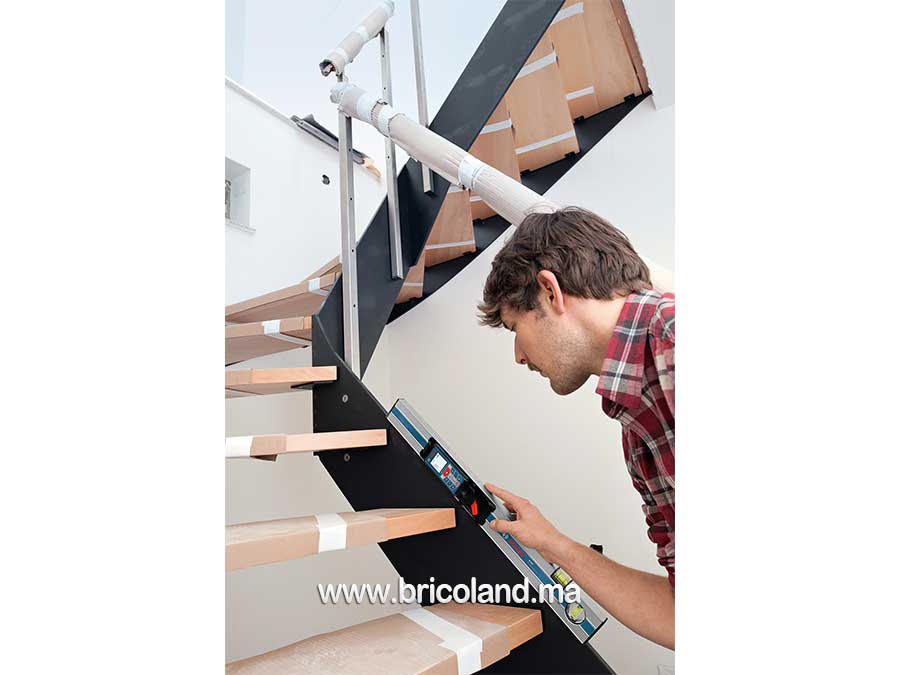 Télémètre laser GLM 80 Professional + Rail R 60 - Bosch-10840