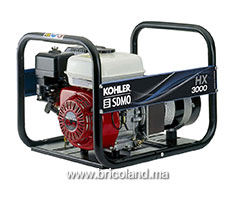 Groupe électrogène essence 3.75 KVA HX 3000 - SDMO-thumbnail