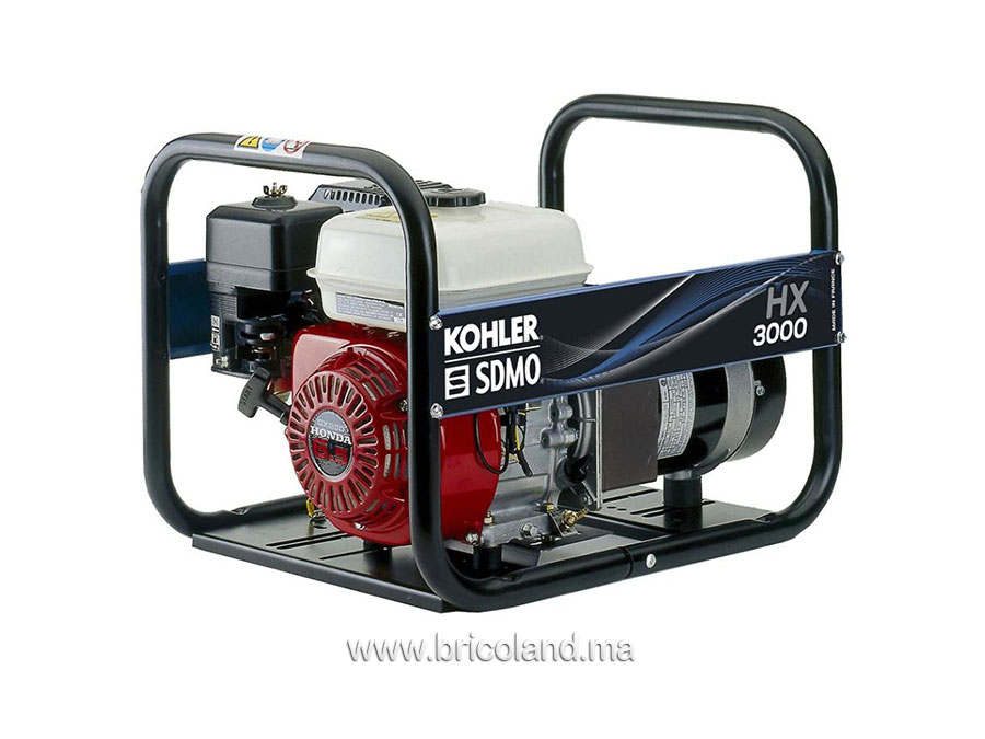 Groupe électrogène essence 3.75 KVA HX 3000 - SDMO-0