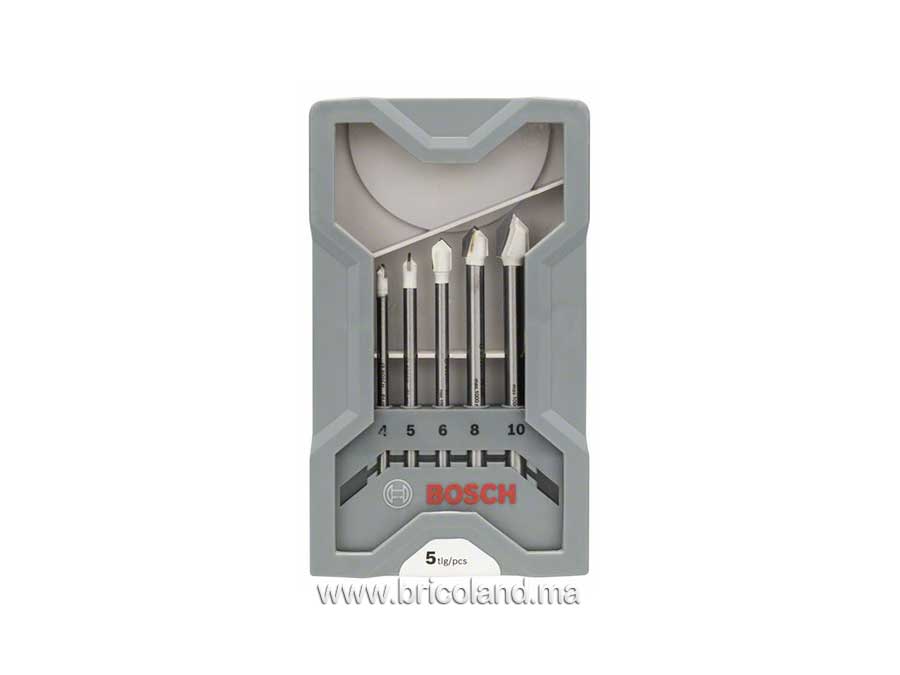 Jeu de 5 forets à carrelage CYL-9 - Bosch-10843