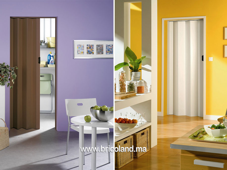 Porte accordéon Una 2 x 0.84m-10708