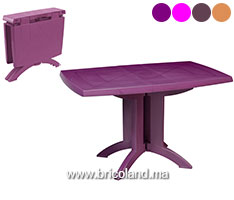 Table de jardin pliante Vega 118 cm-thumbnail