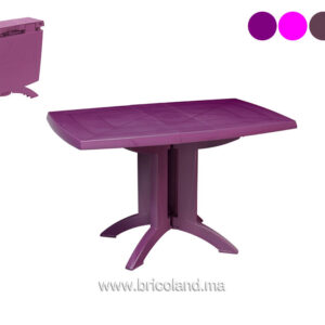 Table de jardin pliante Vega 118 cm-0