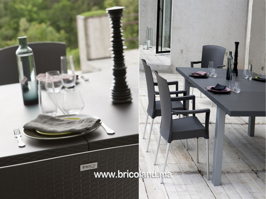Table extensible Inéo 120 x 160 - 240 cm-10806