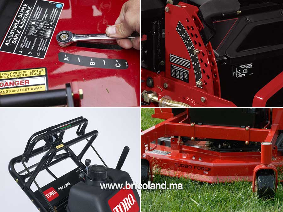 Tondeuse taille-moyenne 30070 Kawasaki - 91cm - Toro-10890