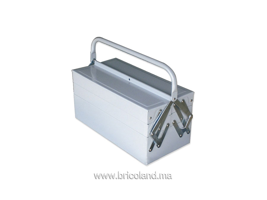 Boite à outils métallique 6 compartiments - JBM-0