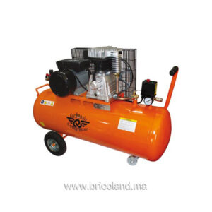Compresseur d'air 200L Courroie 3 HP Monophasé - Techno-Air-0