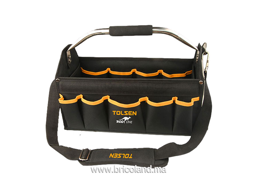 Sac à outils ouvert 15 poches - Tolsen-0