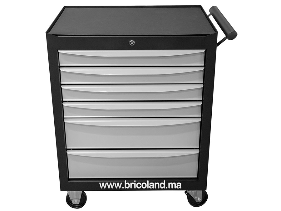 Servante d'atelier 6 tiroirs avec 169 outils - JBM-10954
