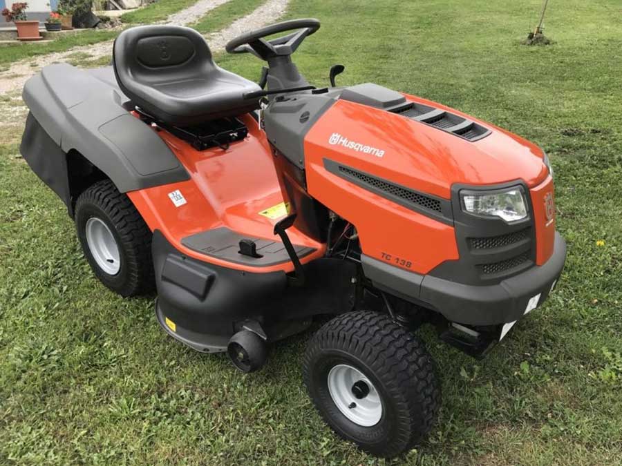 Tracteur tondeuse de jardin 97 cm TC 138 - Husqvarna-10994