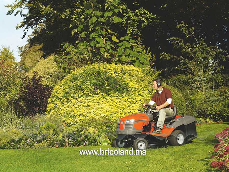Tracteur tondeuse à gazon 108 cm - TC 242T Husqvarna-11005