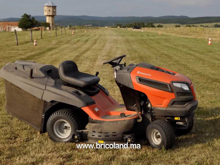 Tracteur tondeuse à gazon 108 cm - TC 242T Husqvarna-11007