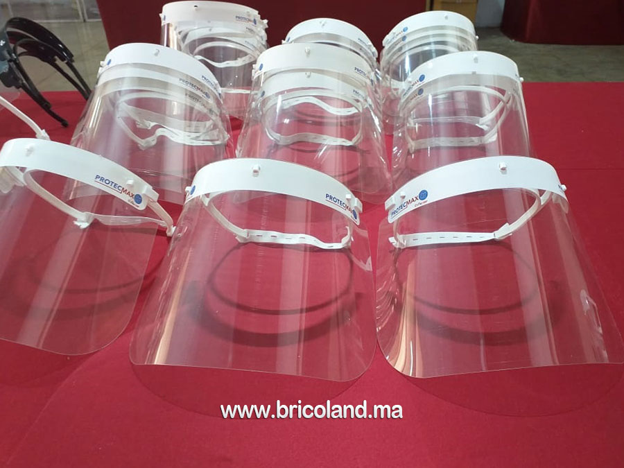 Masque visière de protection transparent - Protecmax-11224