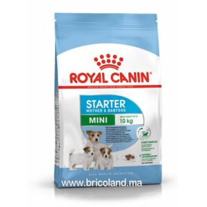 Croquettes pour chienne et chiot - Mini starter M&B 3 Kg - Royal Canin -0