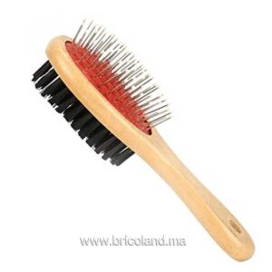 Brosse de Toilettage Double Face Multifonctions large-0