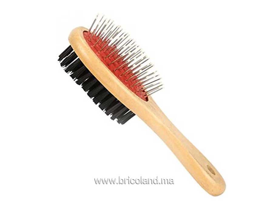 Brosse de Toilettage Double Face Multifonctions large-0