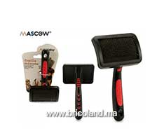 Brosse de toilettage poils métal souple mini.-thumbnail
