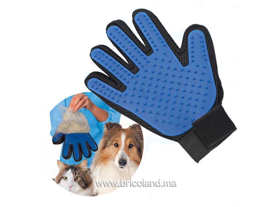 Gant de brossage pour chiens & chats-11316